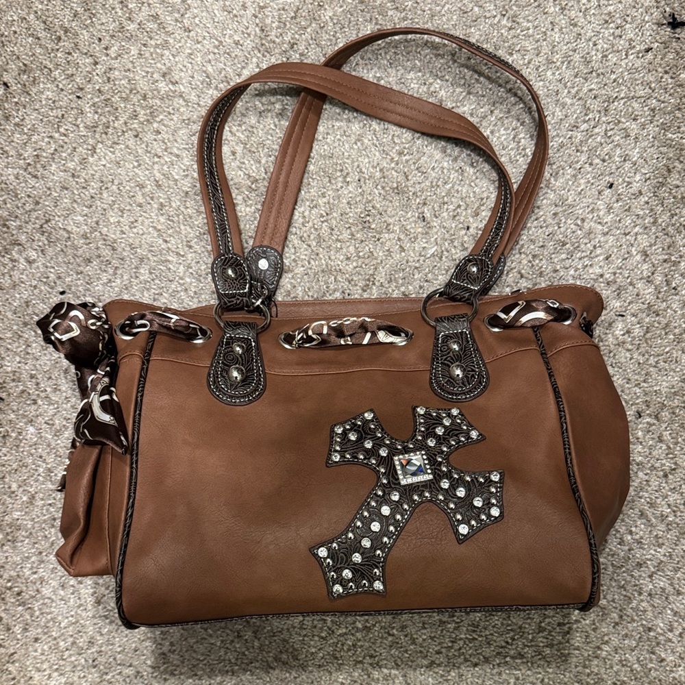 Brown Shoulder Bag